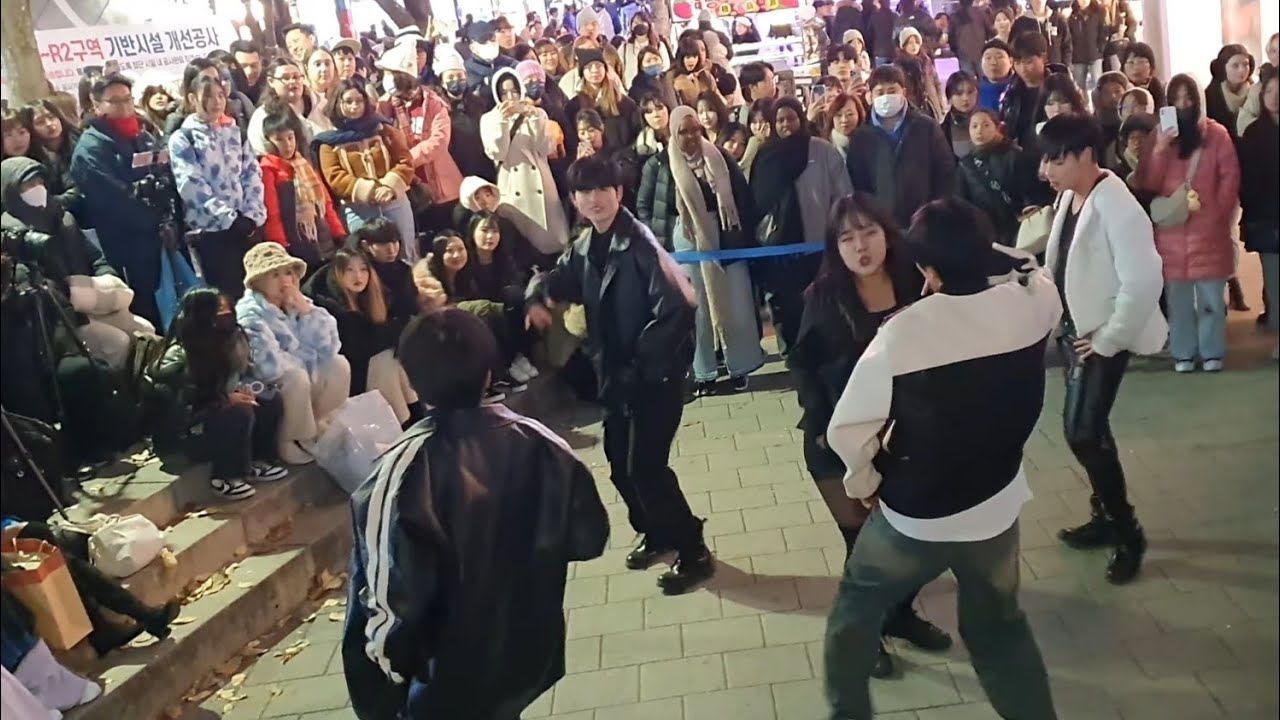 [STREET ARTIST] HAF. HONGDAE SHOW BUSKING. 231125.
