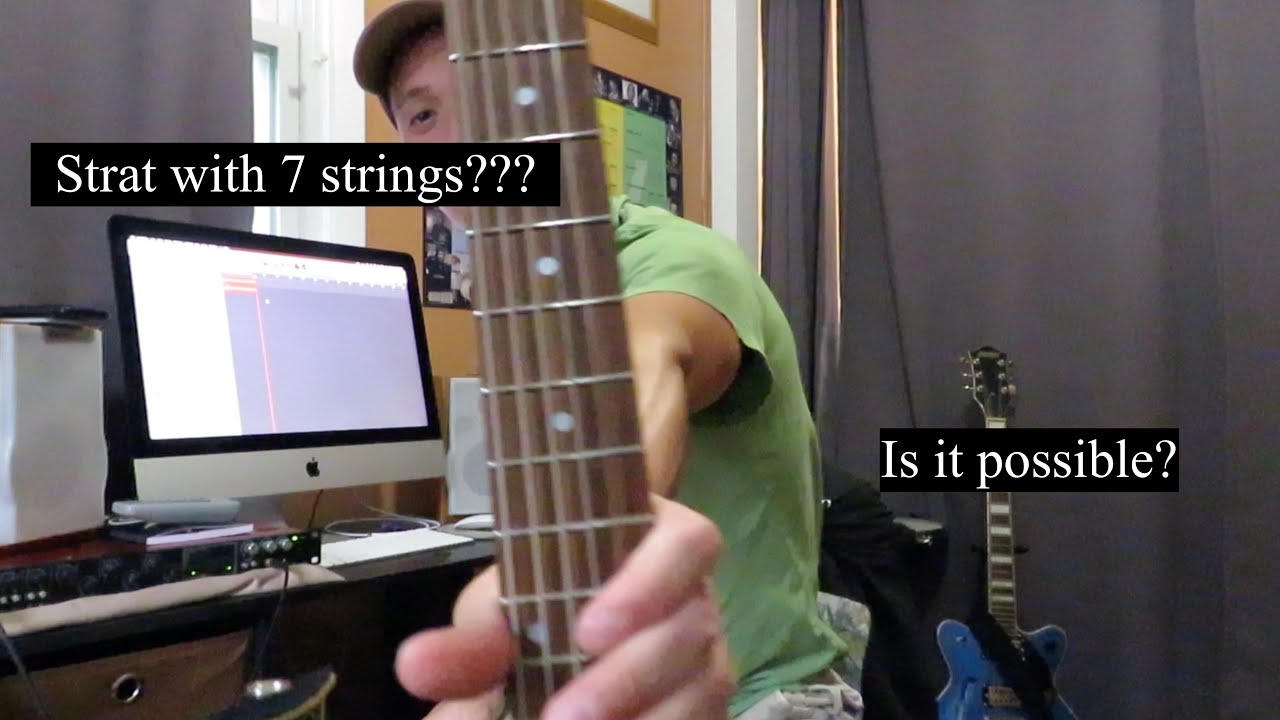 7 STRINGS on a 6 STRING guitar???