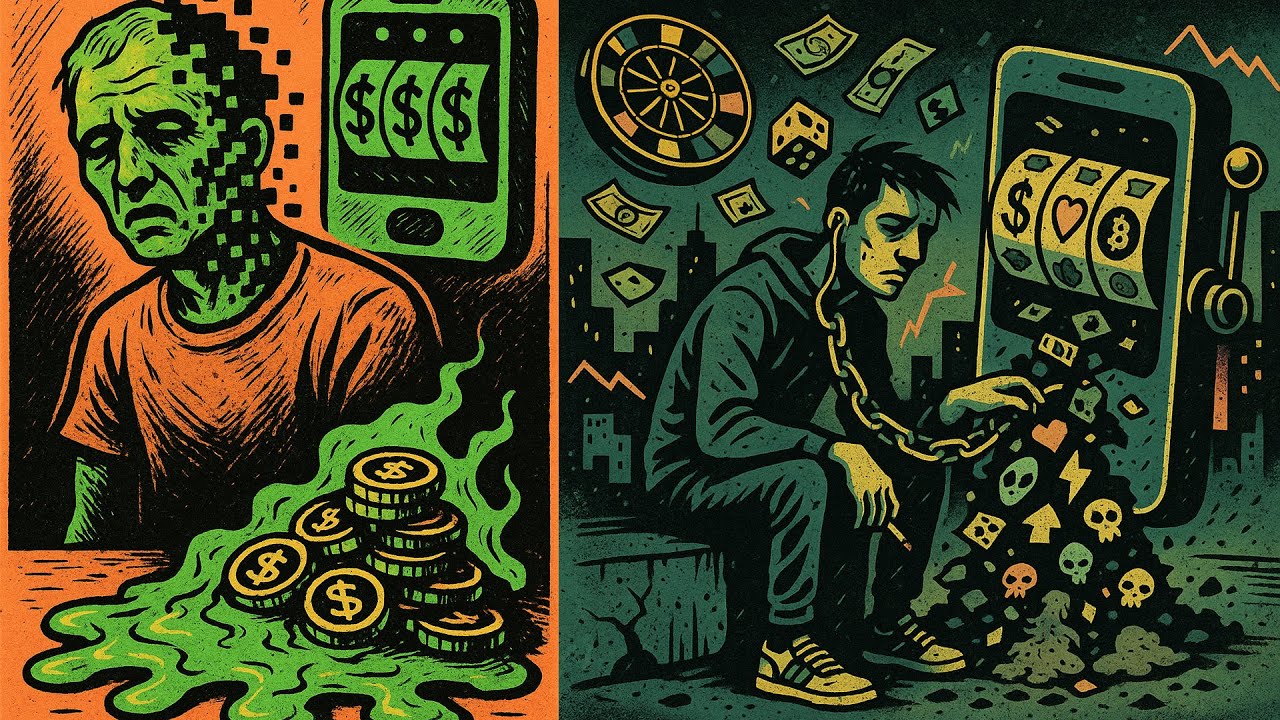 About random money and degradation (total degradation)