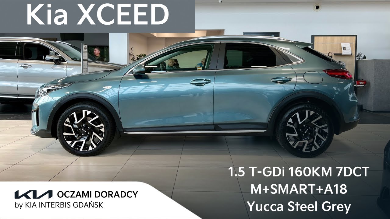Kia XCEED MY 2024 [1.5 T-GDI 160KM 7DCT] wersja M z pakietem SMART z felgami 18