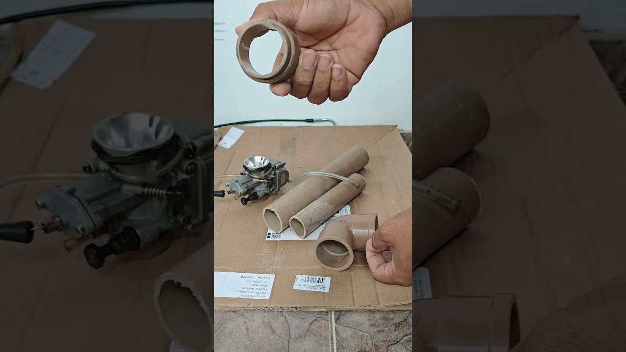 Como adaptar o carburador pwk 30 na cbx 250 Twister (forma caseira) @mmgbr 
