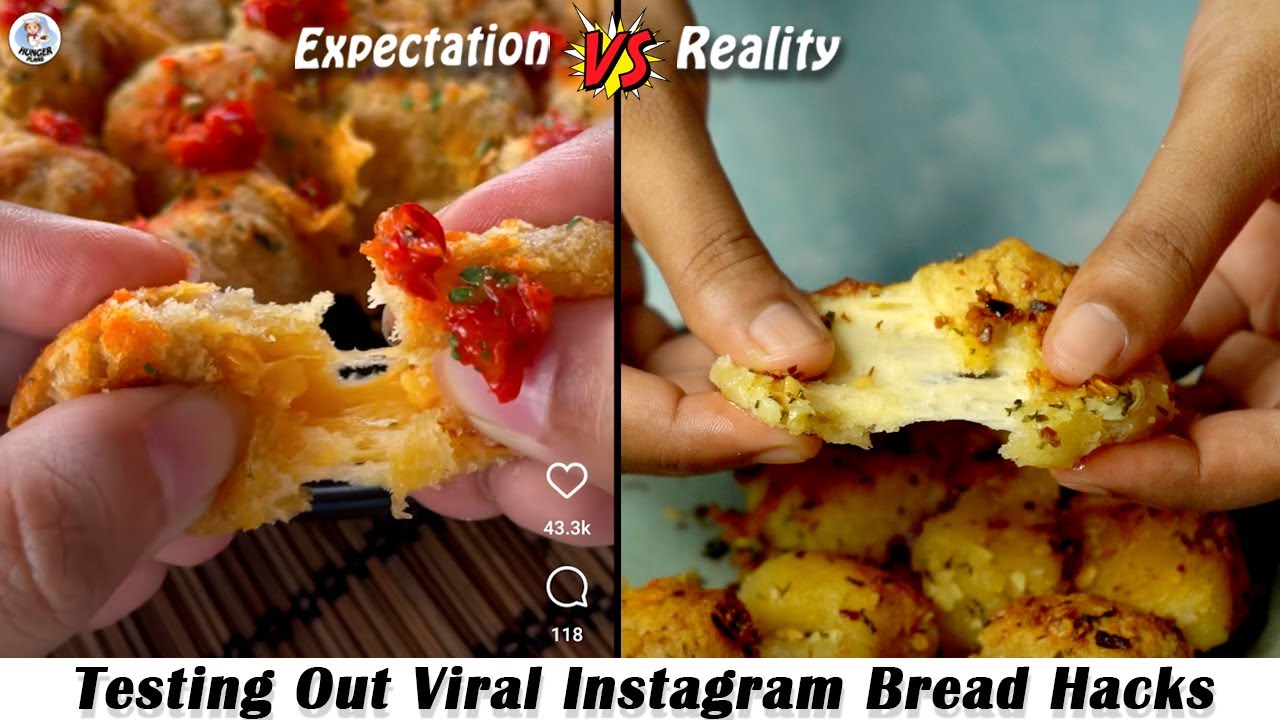 Testing Out Viral Food Hacks | Testing Instagram Bread Hacks | Testing Hacks Sent By Subscribers