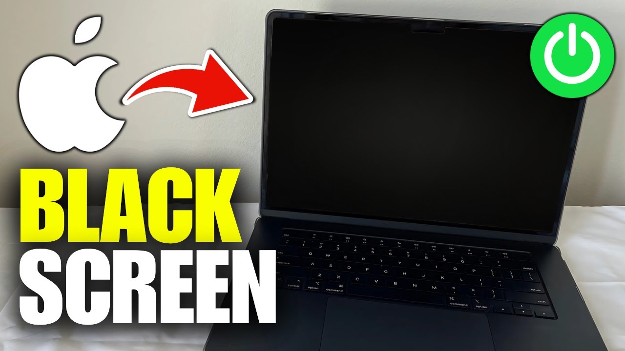 Как исправить ошибку «MacBook Air включается, но нет изображения» (черный экран)