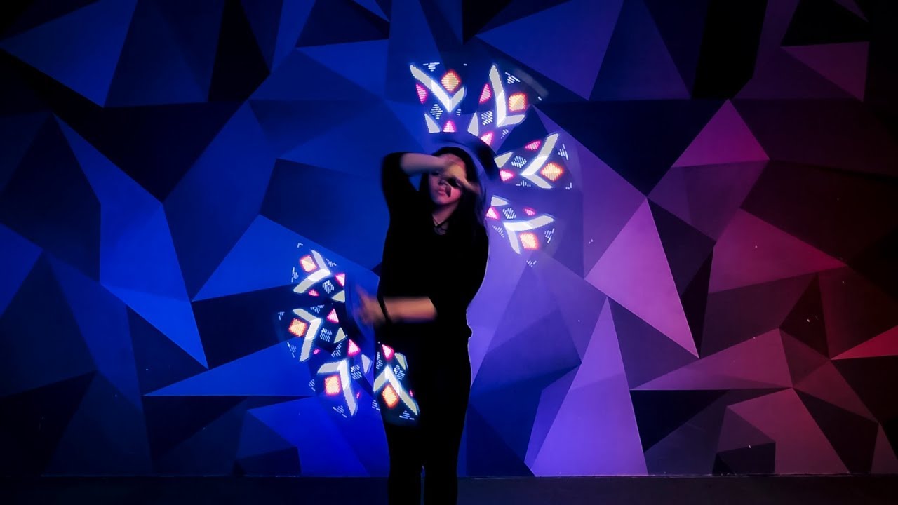 Pixel LED Fans Flow Session - Demo video