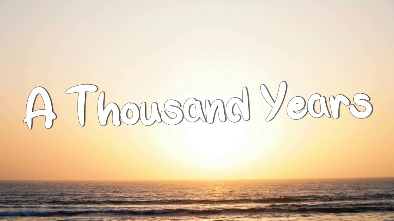 A Thousand Years - Christina Perri (Lyrics) || Adele, Keane (Mix Lyrics)
