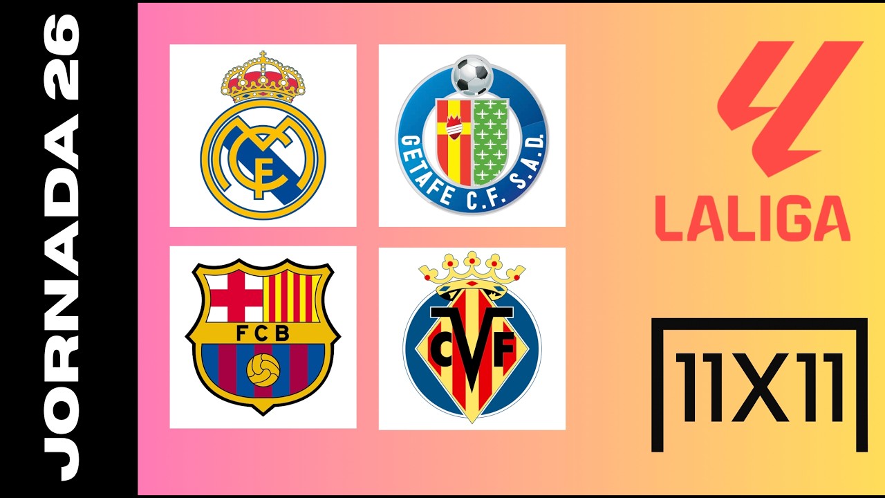 JORNADA 26 DE LA LIGA | BARCELONA ILUSIONA Y EL MADRID EN CRISIS