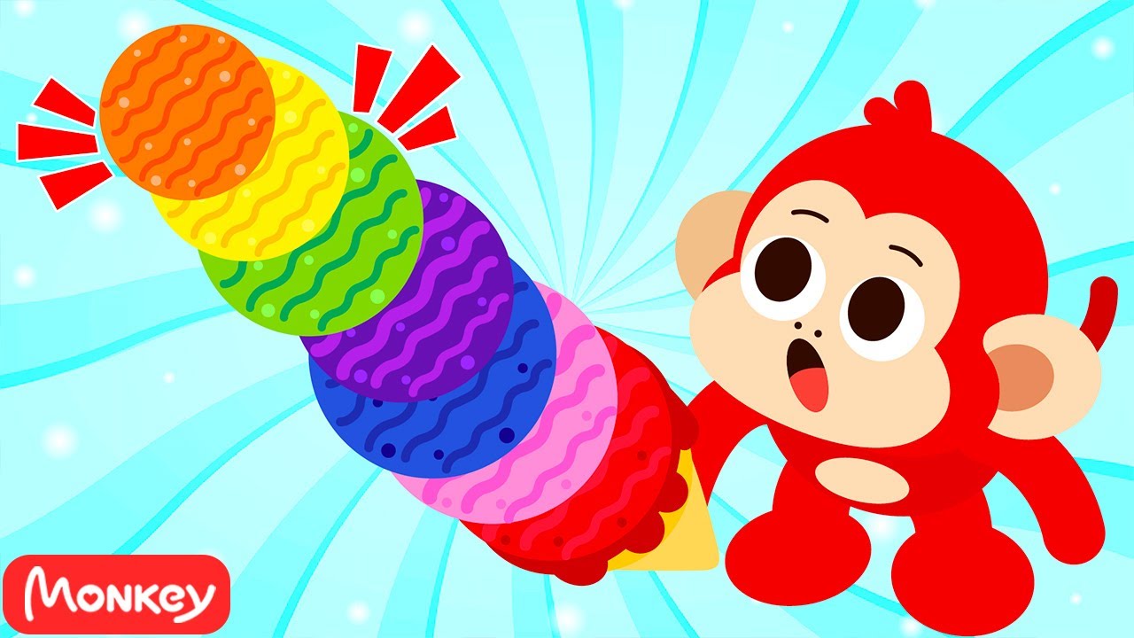 Compilation Ice Cream Song 🍧🍨🍦 Monkey Junior English for kids | Kids Songs & Nursery Rhymes