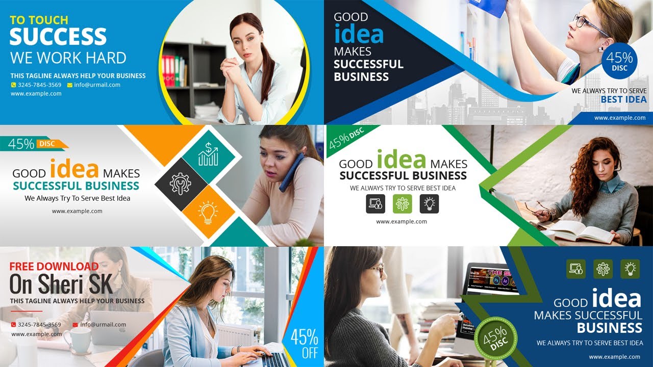 50 Professional Facebook Cover Design Download In PSD Files |English| |Photoshop Tutorial|