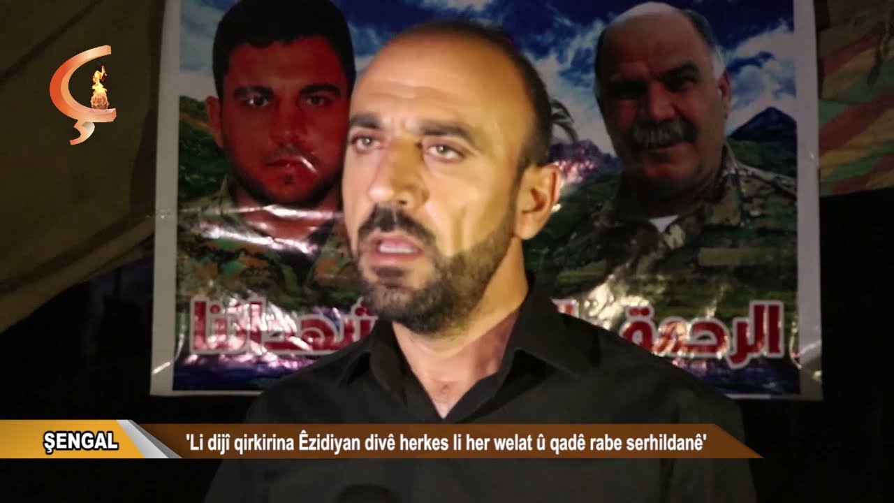 ŞENGAL | 'Li dijî qirkirina Êzidiyan divê herkes li her welat rabe serhildanê'