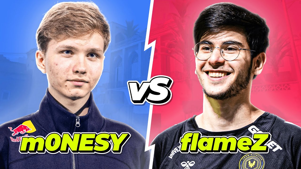M0NESY vs FLAMEZ with Multi POV and Voice Comms - FACEIT (Dust2)
