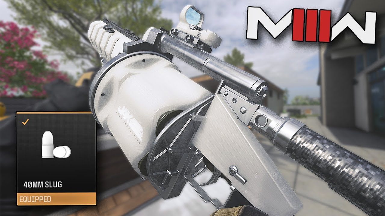 Sniping with the SLUG Grenade Launcher in MW3... (Jak Thumper-656 Kit)