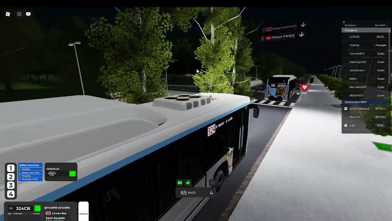 ROBLOX RATP 392 : Retour Centre bus en catastrophe