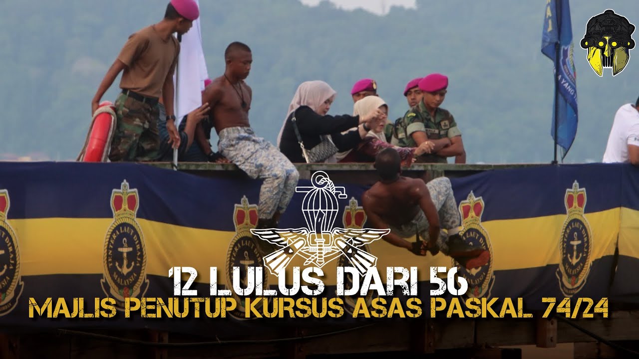 INI DIA PIAAWWW!!! KURSUS ASAS KOMANDO PASKAL Siri 74/24 - Sekitar majlis penutup kursus