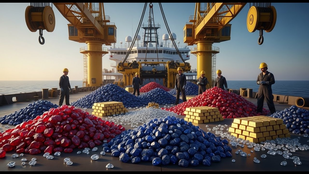 Real Deep-Sea Discovery: Diving for Raw Sapphire and Ruby Treasures