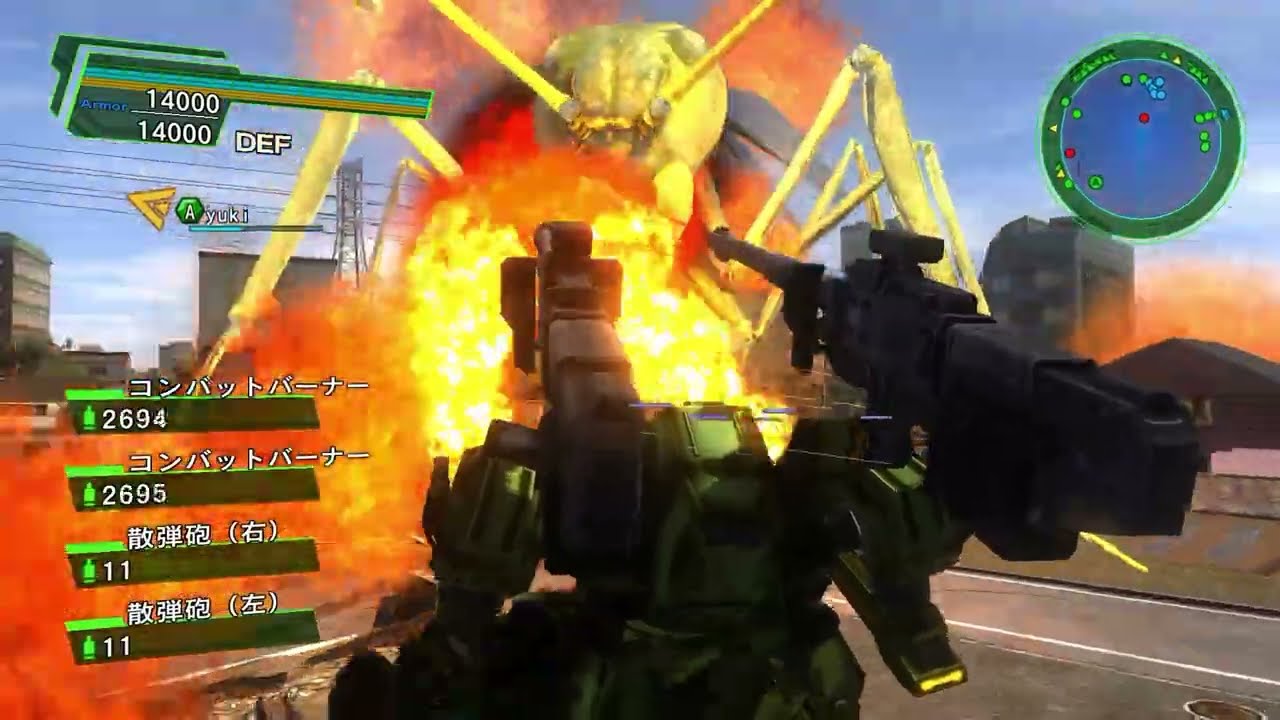【EDF4.1 FNS】DLC2-8 魔の金脈 A2 ファイロ サポートのみ 地球防衛軍4.1