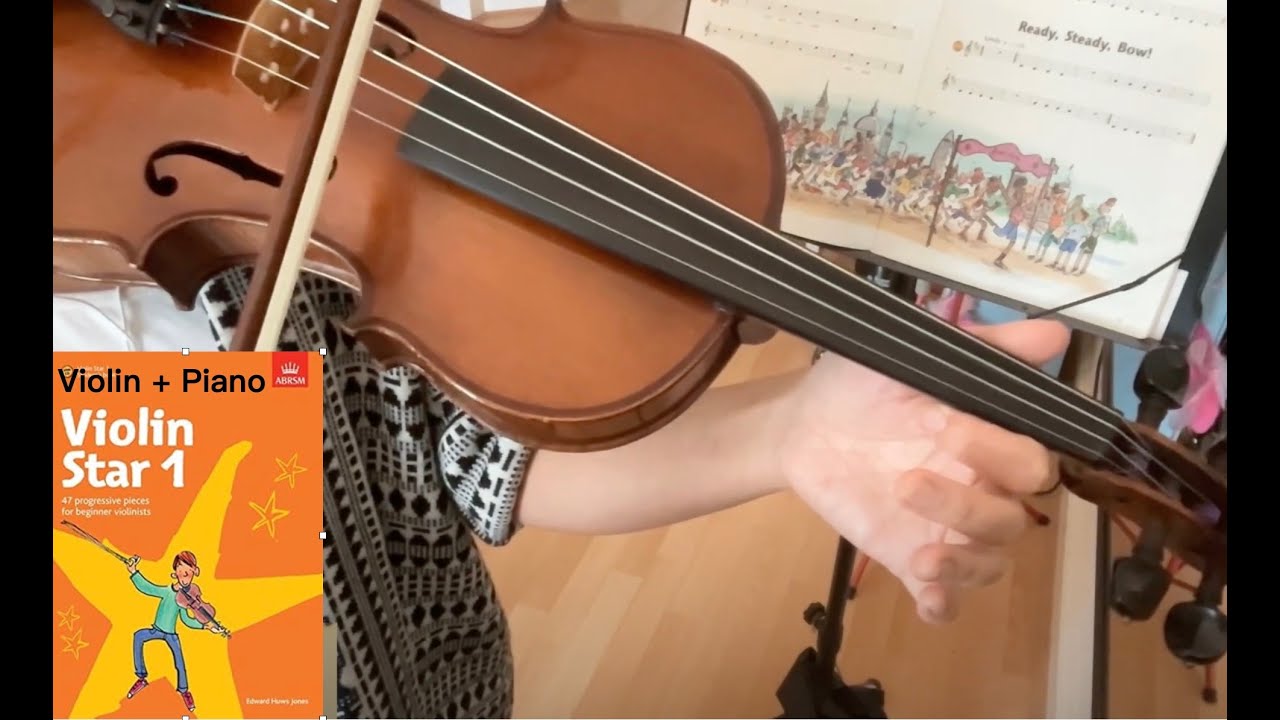 ABRSM Violin star 1 - Ready Steady Bow, Trick or Treat, Fiddle Faddle (violin + piano accompaniment)
