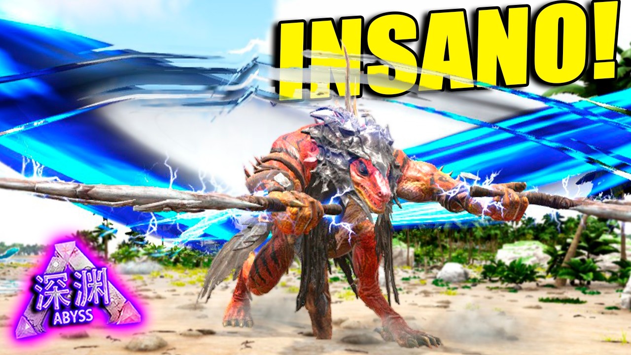 O SNAKEMAN DE RAIO É EXTREMAMENTE QUEBRADO!! - ARK ABYSS #64