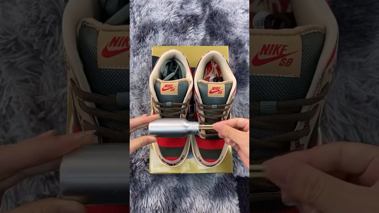 Nike Dunk SB Freddy Krueger #air #sneakers #shoes #sneakerhead #streetwear #nike #viral #dunk #sb