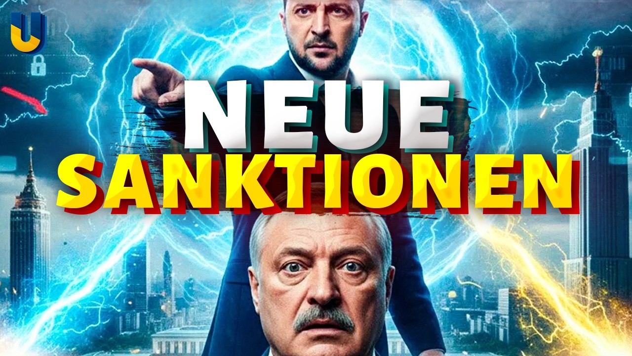 ⚡Ukraine verhängt HARTE SANKTIONEN gegen Lukaschenko!