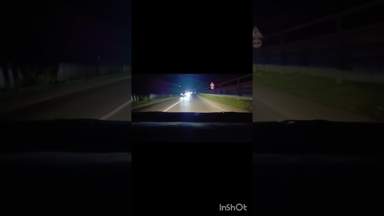 Toyota corolla установка Biled aozoom x5pro 3800К проверка на трассе и в городе