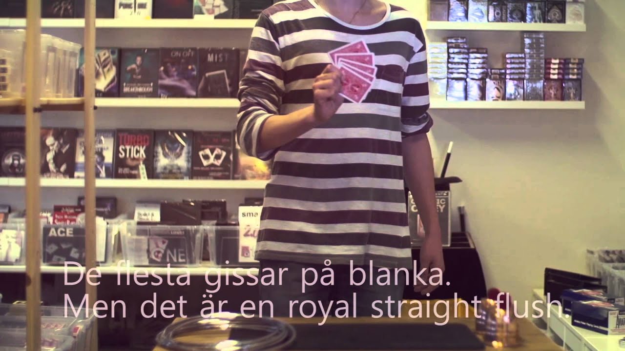 Poker Test 2.0 - Grymt korttrick! - Magicland.se