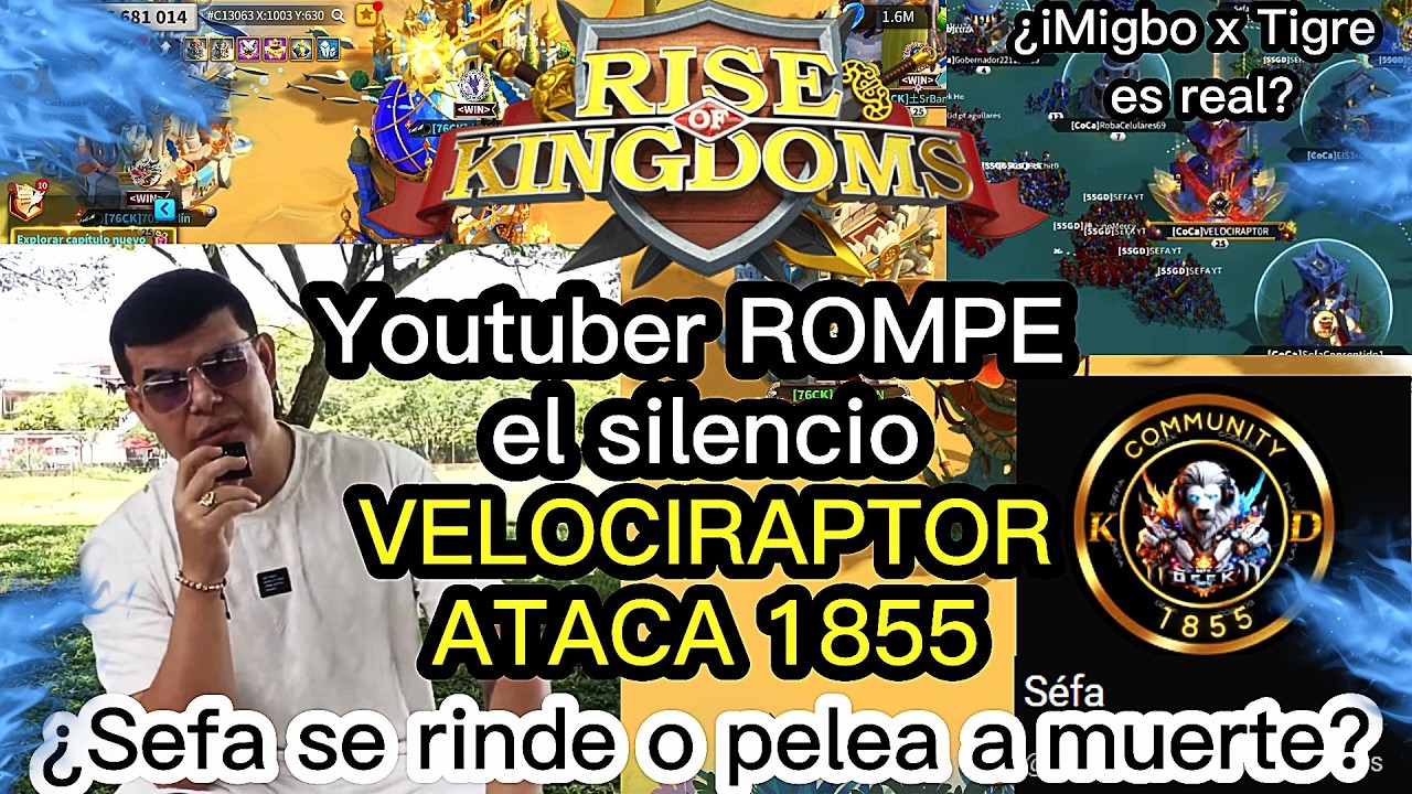 ¿LA GUERRA CIVIL COMIENZA? SEFA ROMPE EL SILENCIO PERO A VELO NO LE BASTA | Rise Of Kingdoms Español
