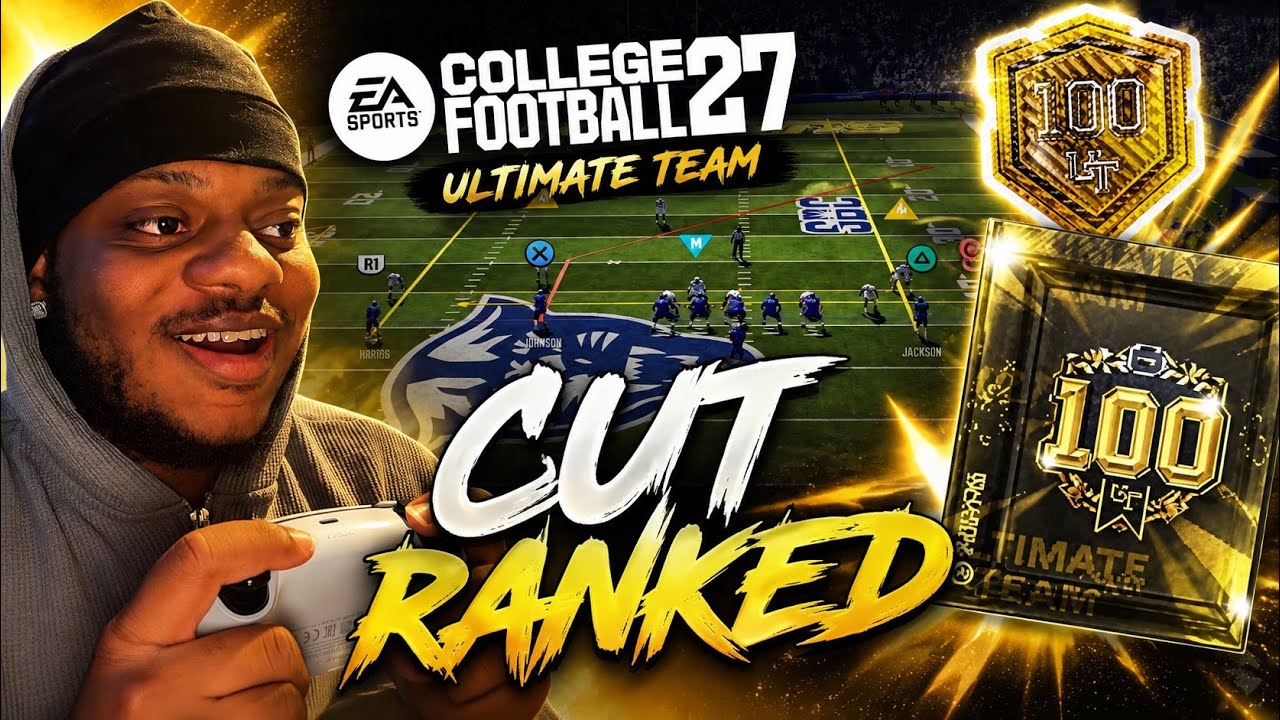 ПУТЬ К ТОП-100 В РЕЙТИНГОВЫХ МАТЧАХ, ЭП. 1! COLLEGE FOOTBALL 27 ULTIMATE TEAM