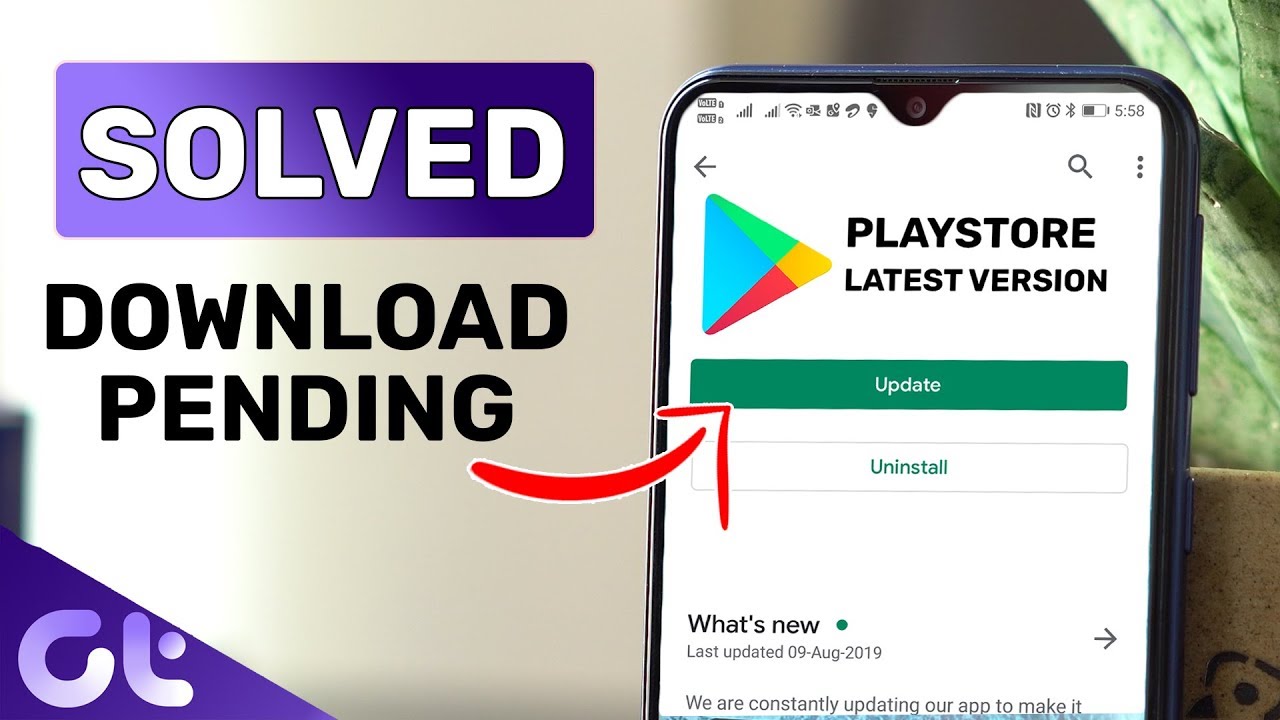 Как решить проблему с незавершенными загрузками в Play Store в 2020 году | Guiding Tech