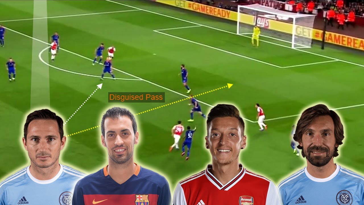 The Masters of Disguised Passing | Lampard, Ozil, Pirlo