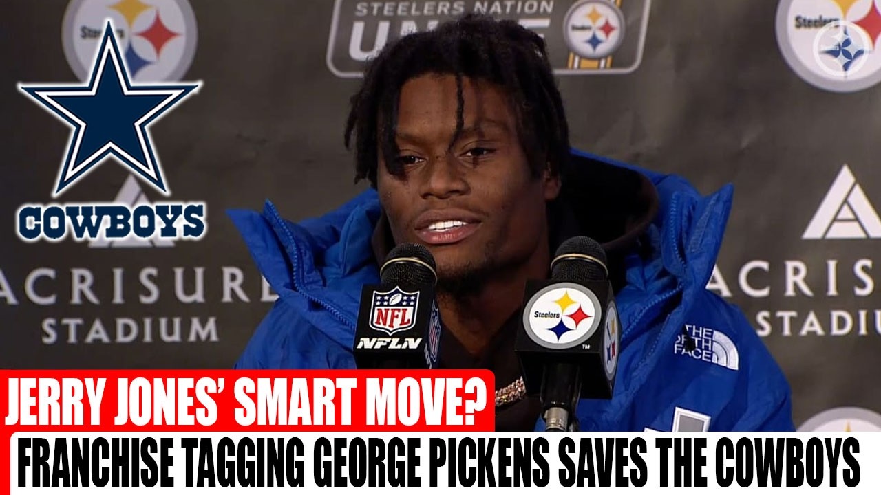 Cowboys Franchise Tag George Pickens Is GENIUS | Why Dallas Just Saved Fans From Unnecessary Drama