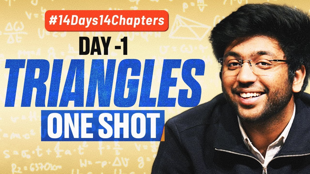 Class 10th Triangles One Shot 🔥 | Class 10 Maths Chapter 6 | #14Days14Chapters