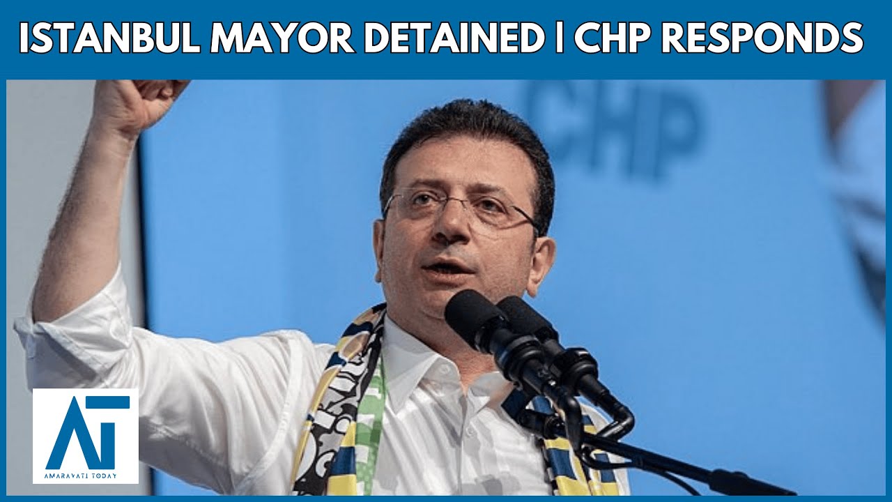 Protesters Rally at Istanbul Municipality HQ | Mayor Imamoglu Detention | Turkey Politics
