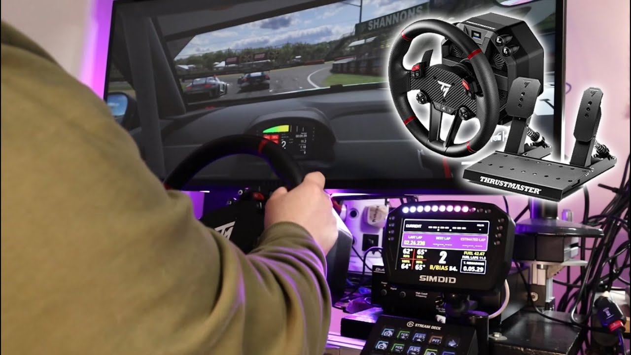 Thrustmaster T598 in Le Mans Ultimate!