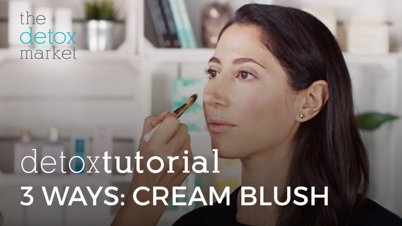 Detox Tutorial - 3 Ways to Use Cream Blush with Kirsten Kjaer Weis