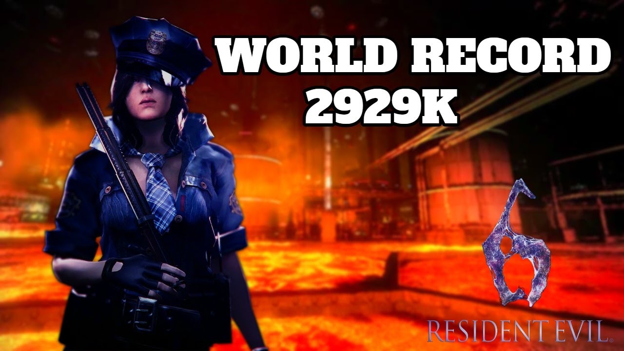 OLD WORLD RECORD NO MERCY DUO LIQUID FIRE 2929K Helena DEF/CHRIS DEF-Resident Evil 6 [XB1] #re6 #pve