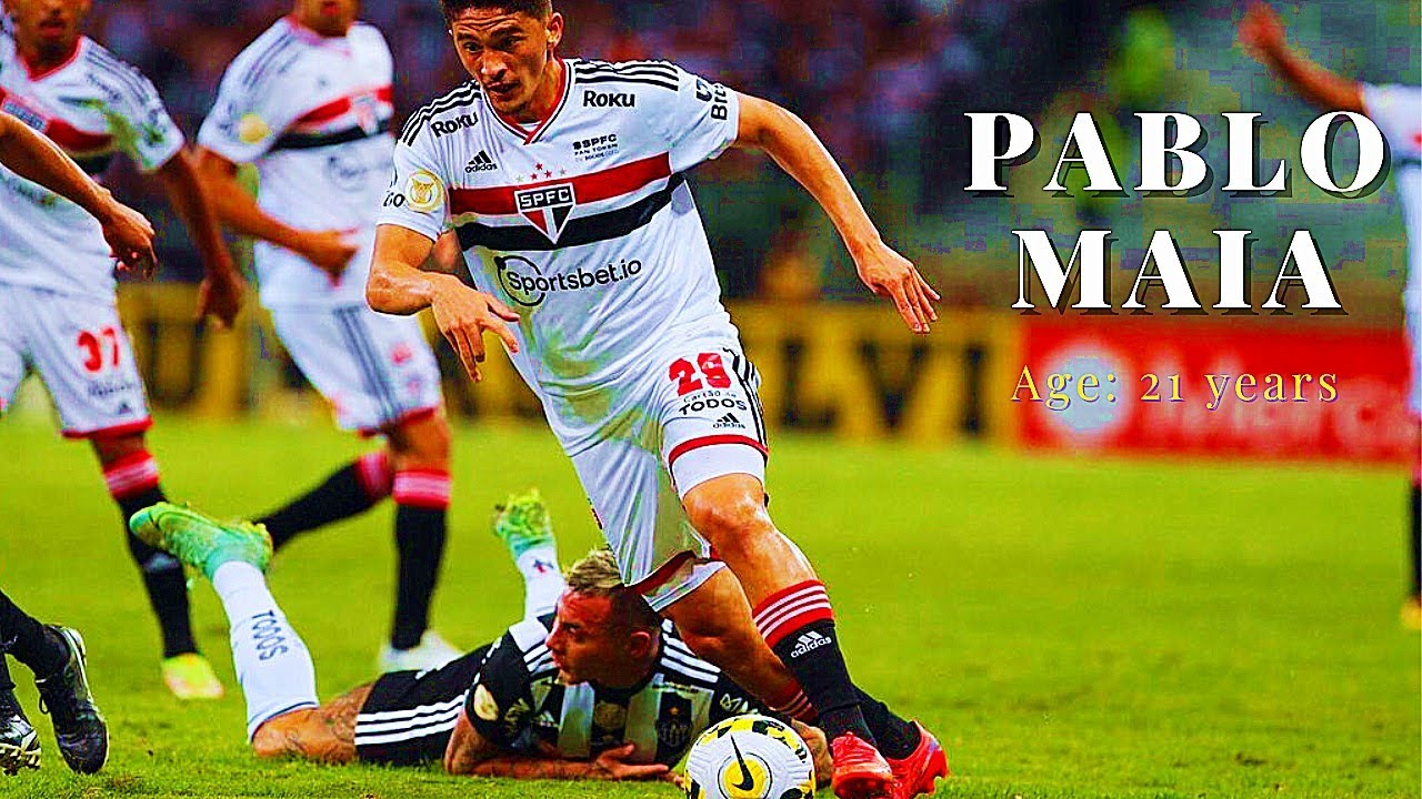 Pablo Maia⚪Defensive  skills and goals
