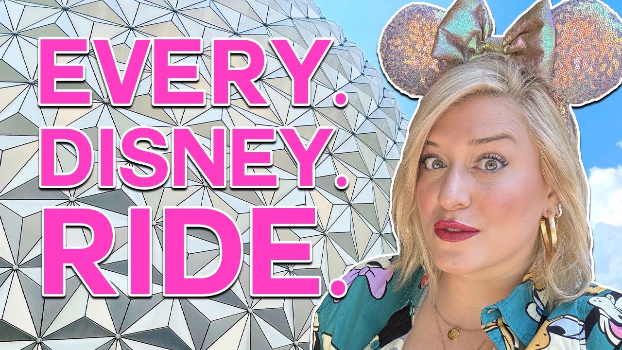 EVERY Disney World Ride In ONE DAY: EPCOT | Ride & Rank Challenge