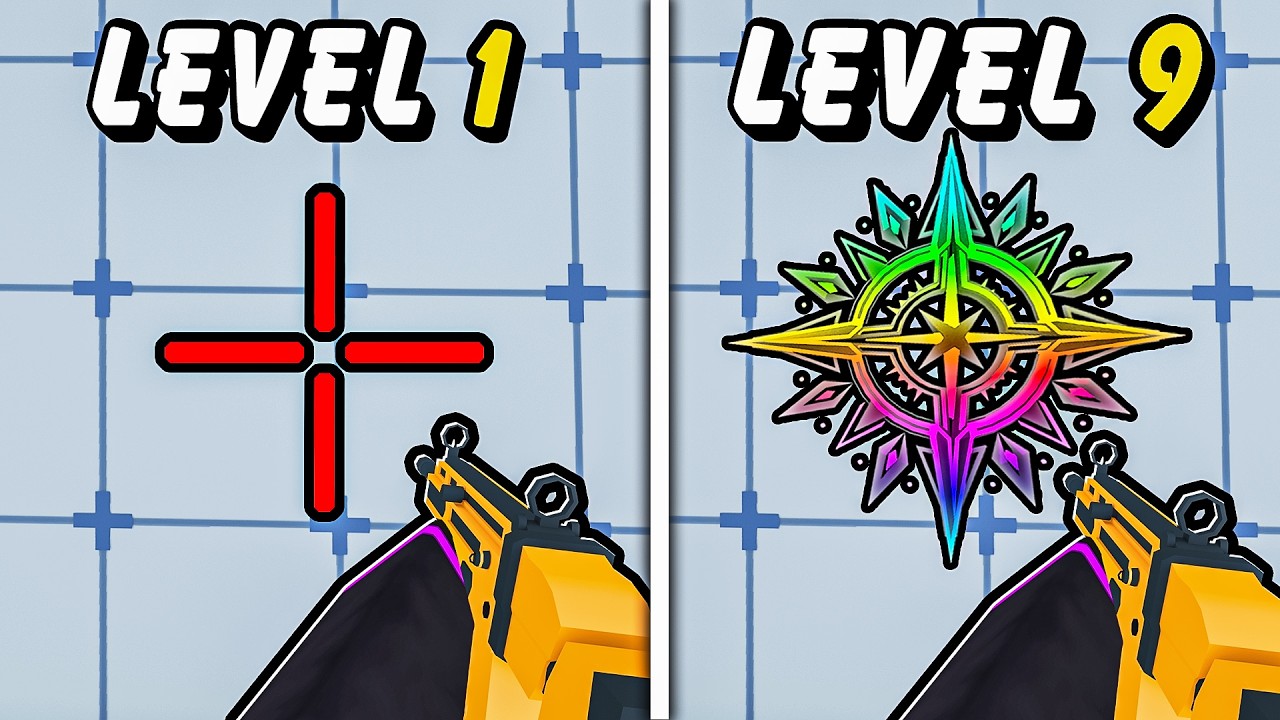 Roblox Rivals, but My CROSSHAIR UPGRADES!
