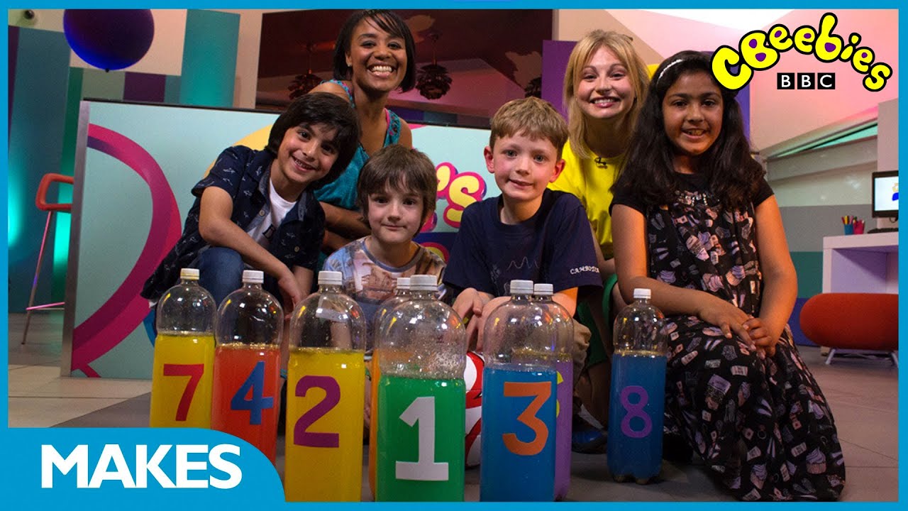 CBeebies Makes | Bottle Bowling Pins | The Let's Go Club