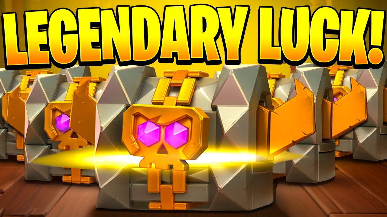 This Many LEGENDARIES From 252 Chests?! (Clash of Clans)