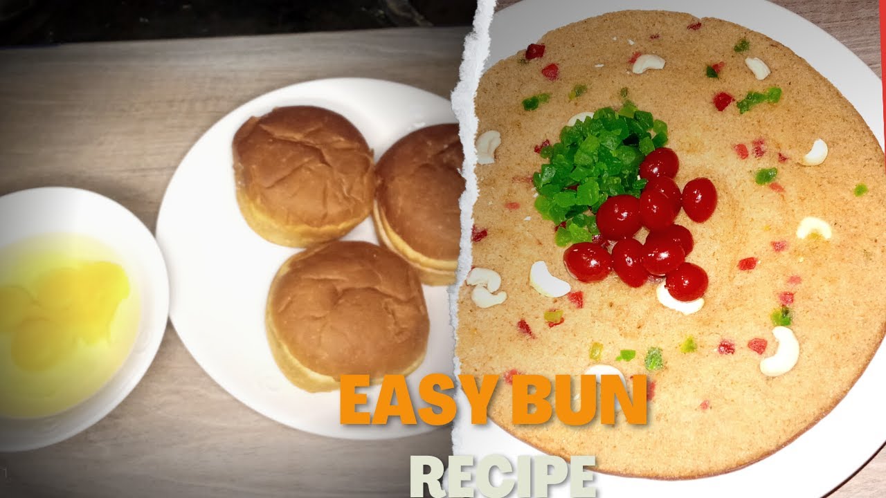 Easy Bun recipe #bun recipe #easy 