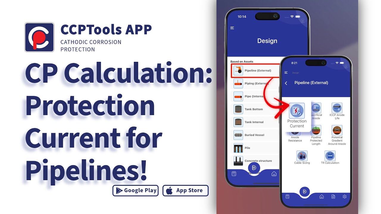 Calculate Protection Current for Pipelines with CCPTools
