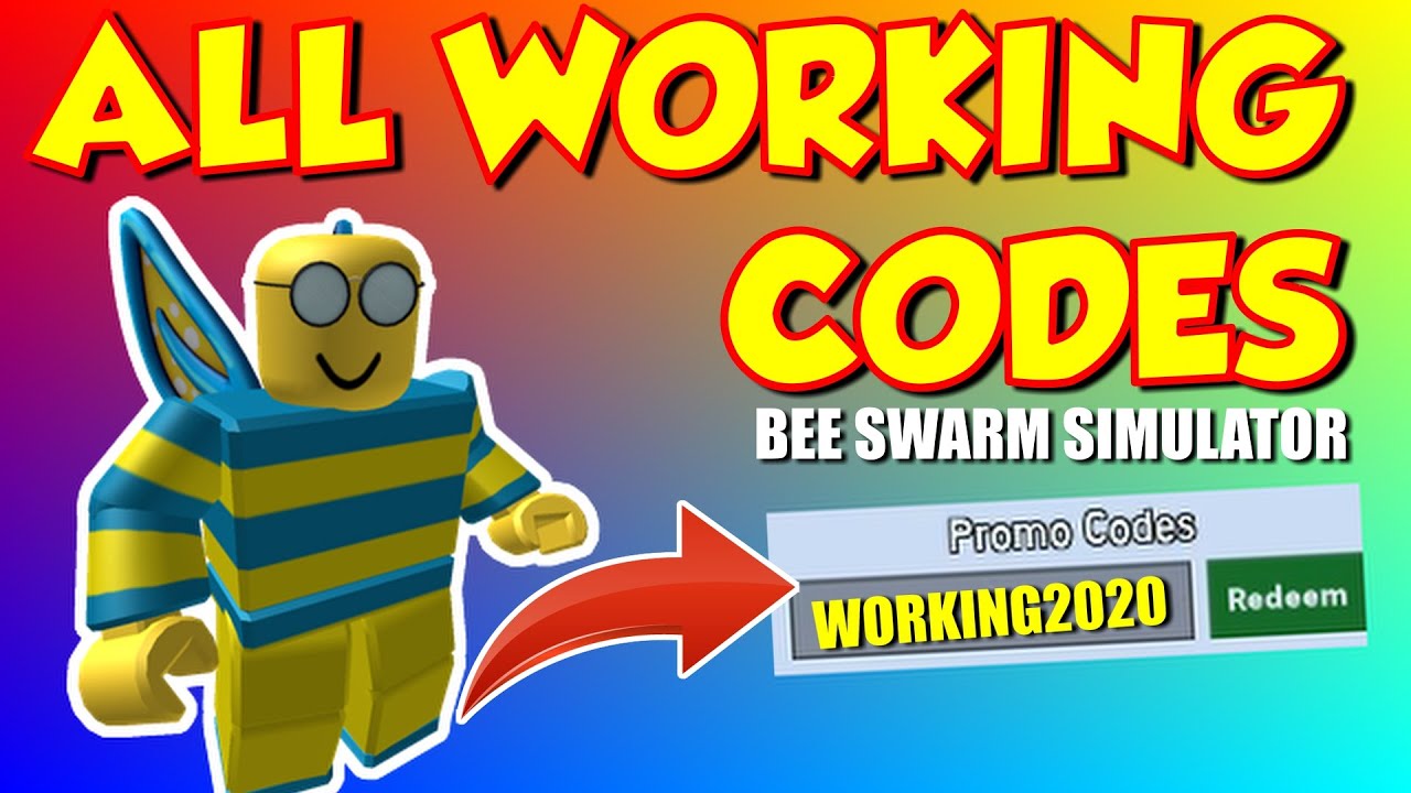 BEE SWARM SIMULATOR CODES | All Working Codes 2020 (Ready Player 2 Codes)