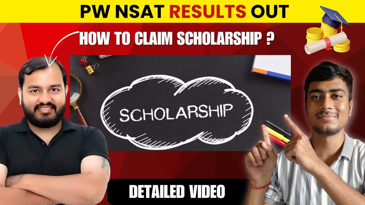 PW NSAT 2025 Results Declared! | How to Check & Claim Scholarship Easily