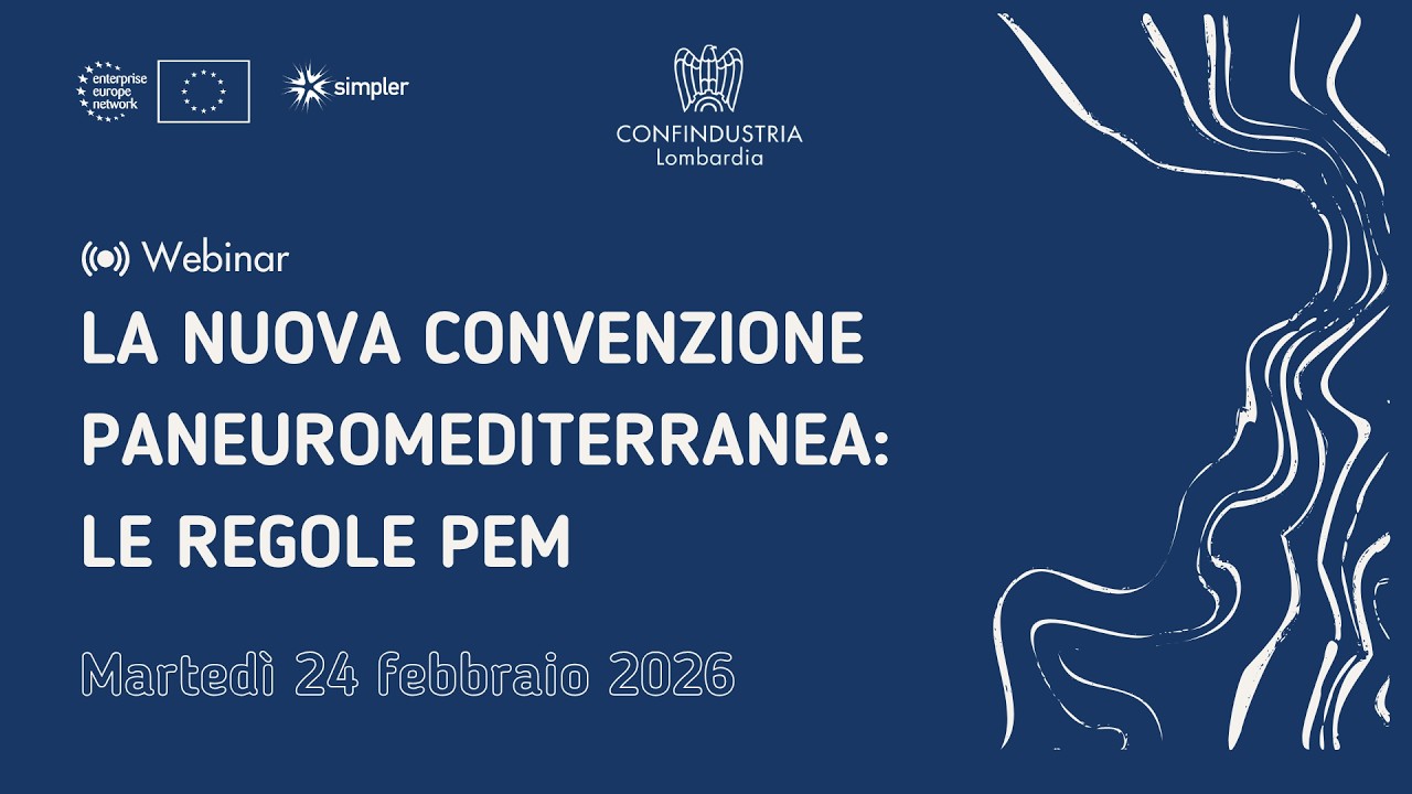 La nuova convenzione paneuromediterranea: le regole PEM