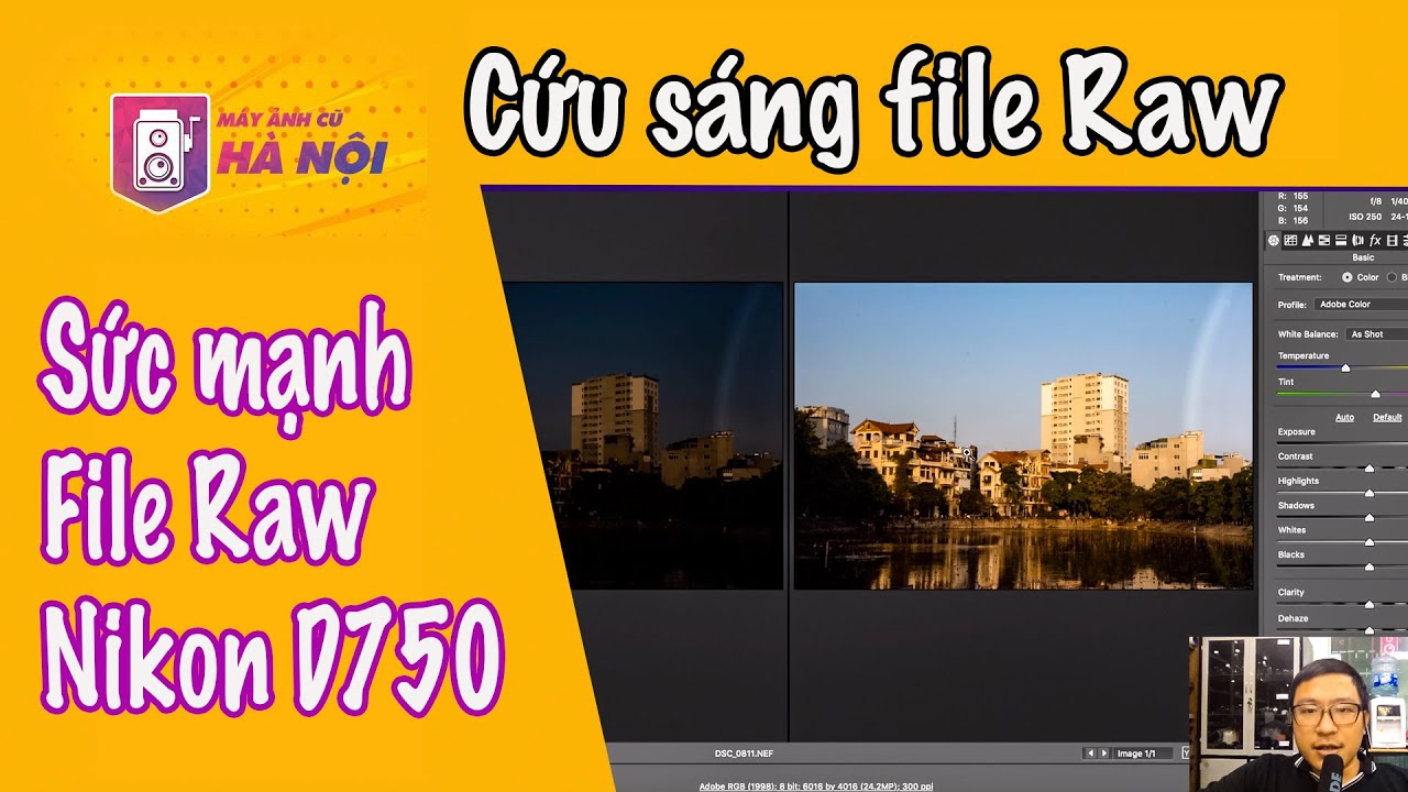 Sức mạnh File Raw ✅Nikon D750- Máy ảnh cũ Hà Nội