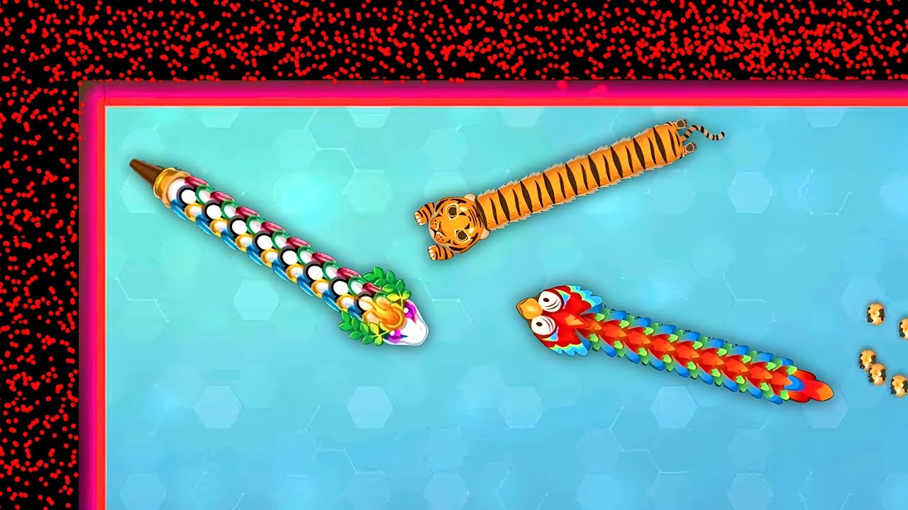 SNAKE IO🐍THREE LITTLE🐍SNAKE SKIN V/S 1000 OGGY V/S  FOOD EVENT EPIC SNAKE IO 🐍 BEST/ FUNNY GAMEPLAY!