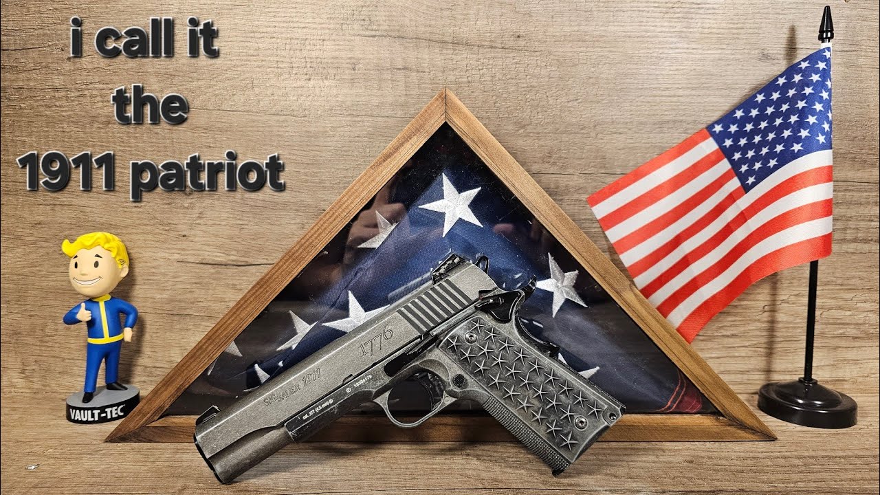 My Fallout 1911 gun from Sig Sauer a CO2 airgun