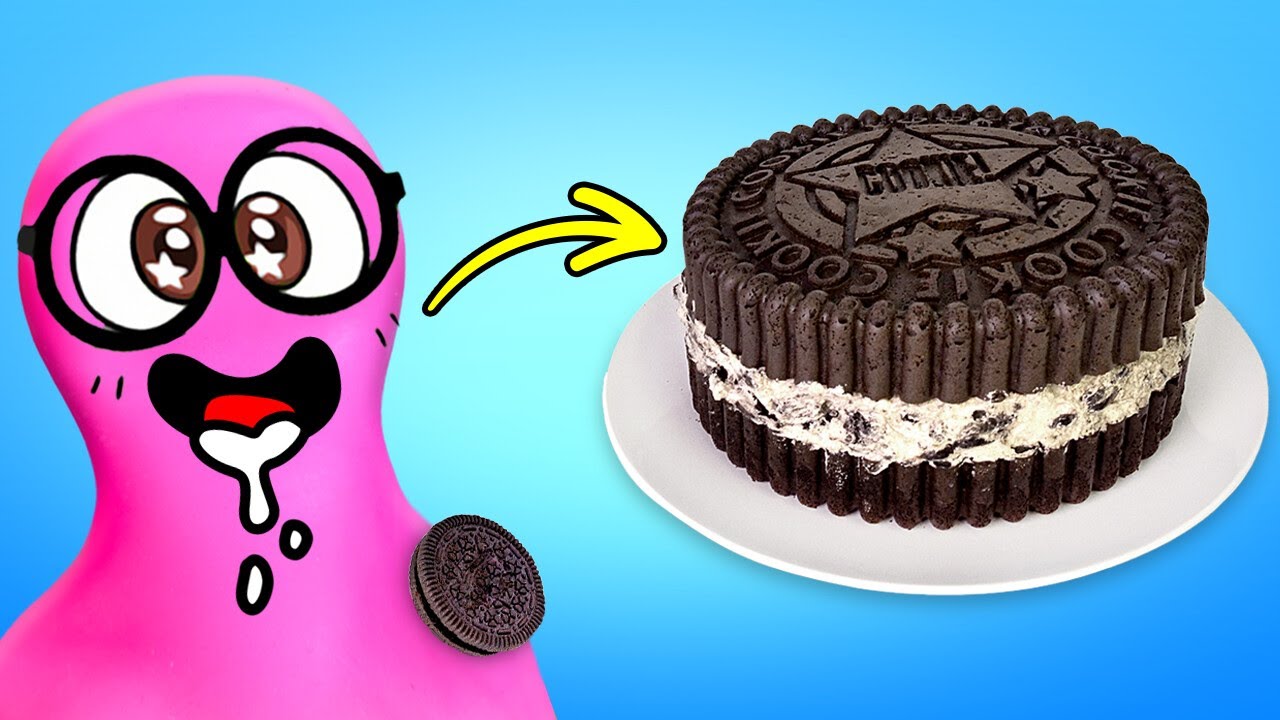 Vamos a Cocinar una Gigantesca Tarta de Galleta 😋🍪 Ideas F&aacute;ciles de Postre