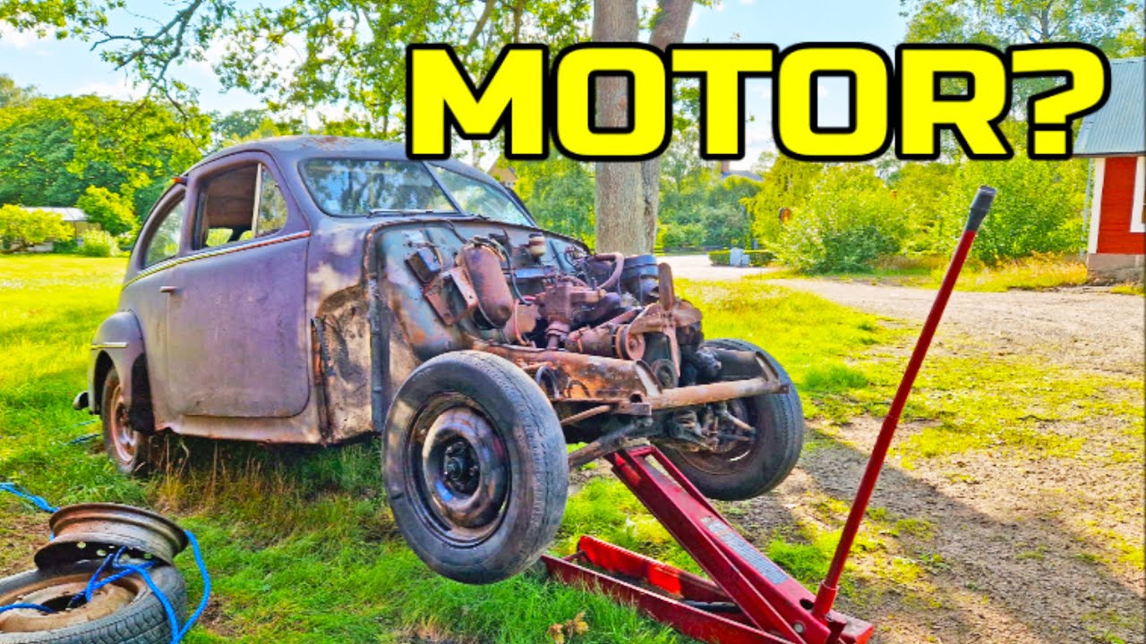 Får BlåmESen nån motor? B4B eller vad blir det? Volvo PV 444 ES 1953.